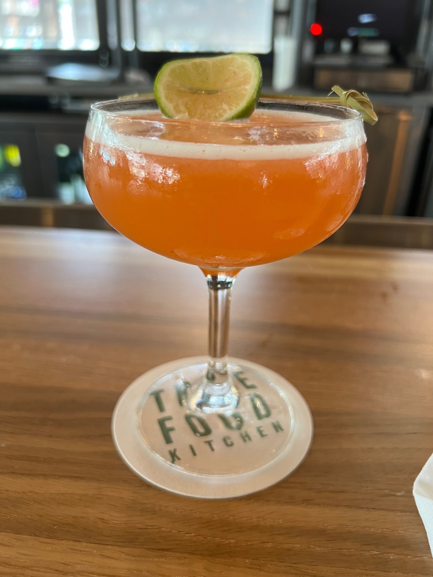 Alcohol Free Mocktail at True Food Tampa