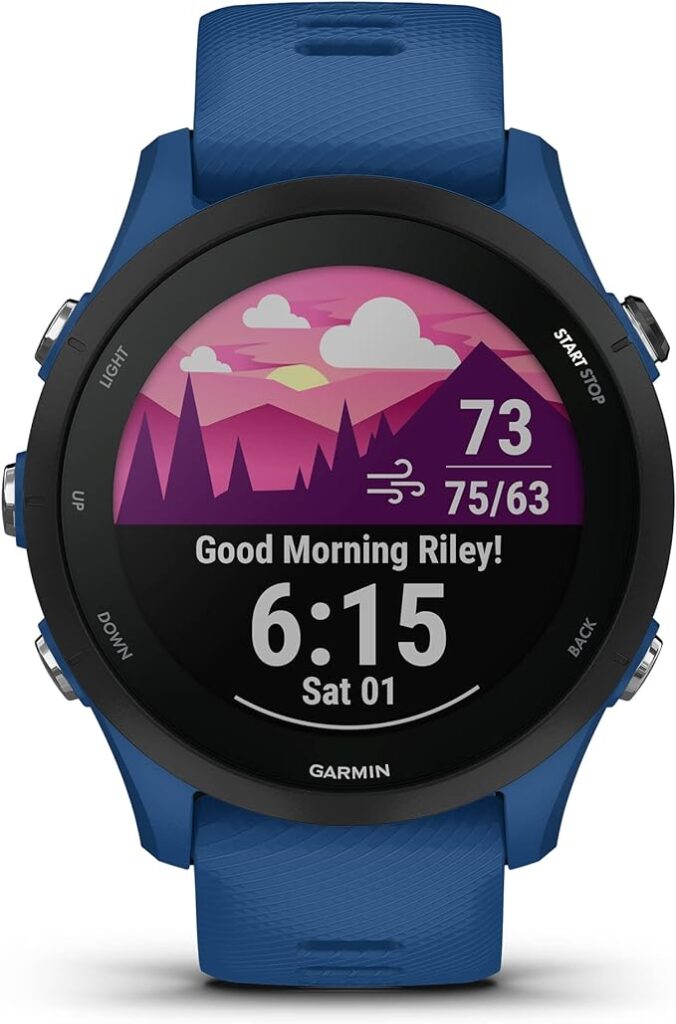 Garmin Forerunner 255e - Best watches for 100 mile ultra